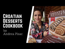 Load and play video in Gallery viewer, Croatian Desserts cookbook