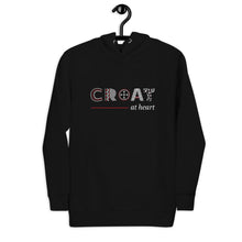 Load image into Gallery viewer, Croat At Heart Unisex Hoodie