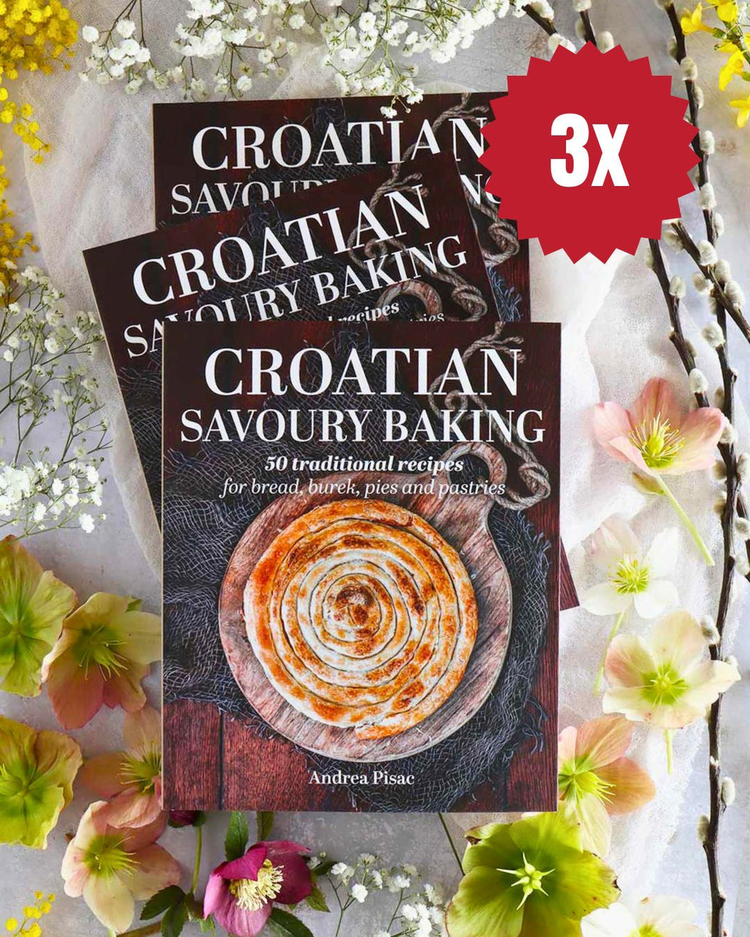 Croatian Savoury Baking: 3 copies bundle
