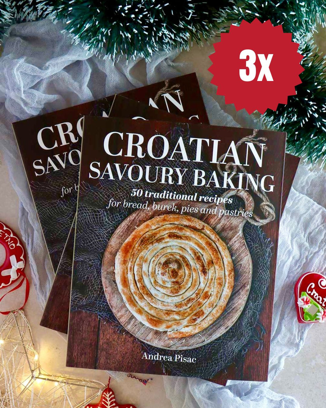 Croatian Savoury Baking: 3 copies bundle