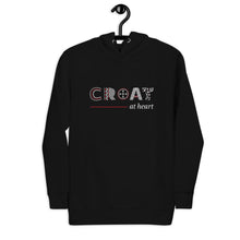 Load image into Gallery viewer, Croat At Heart Unisex Hoodie
