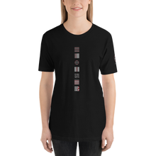Load image into Gallery viewer, Croatian Patterns Black Short Sleeve Unisex T-shirt
