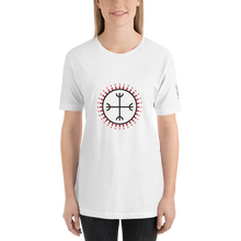 Load image into Gallery viewer, Croatian Tattoo White Short-Sleeve Unisex T-Shirt
